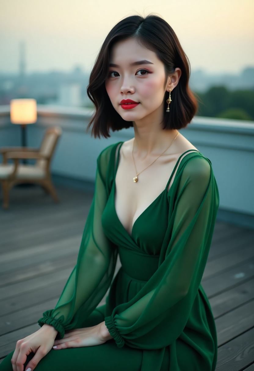 电视剧《晚风借我》海报